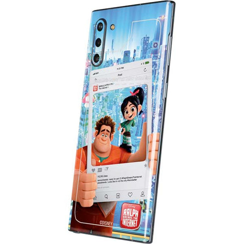 Disney Wreck-it Ralph and Vanellope Instagram Pose Galaxy Note 10 Skin